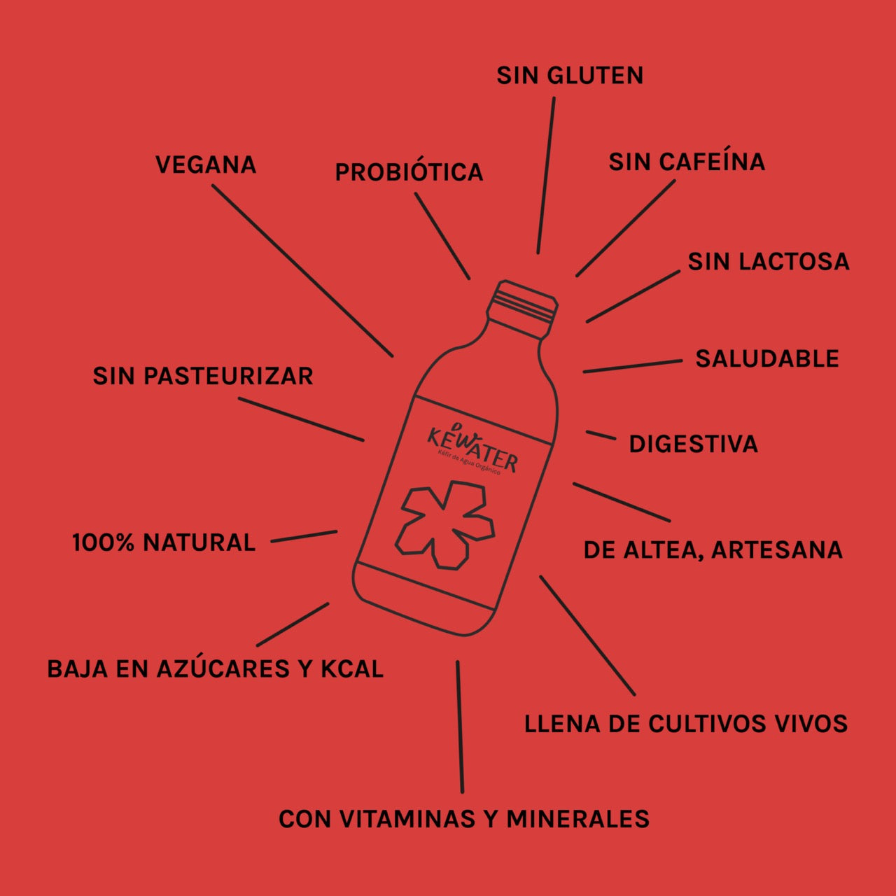 Beneficios kéfir agua